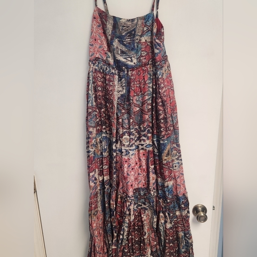 EUC Anthropologie Nikita Mhaisalkar Tiered Maxi Dress, Size 4 - Picture 7 of 16
